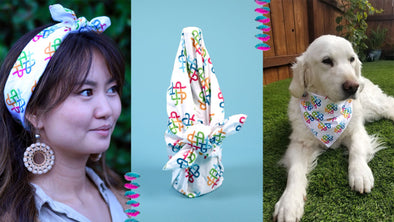 How to Reuse Our Fairyshiki Fabric Gift Wrap