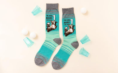 kick off happy hour with fun drink socks