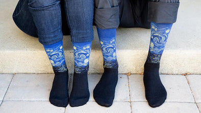 introverts love our crazy socks! (in their own special way)