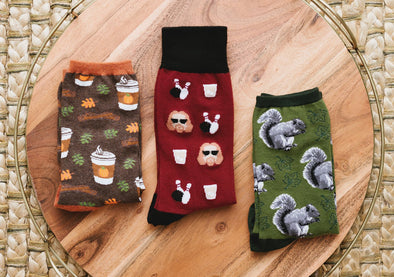 fall’s 5 hottest colors, now in sock form