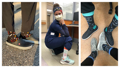 a story of sock joy for nurses week