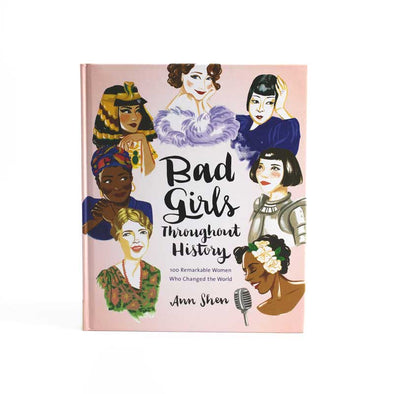 Illustrated history book that tells the stories of 100 remarkable women