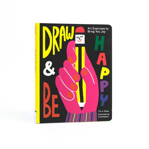 Draw and Be Happy book side view