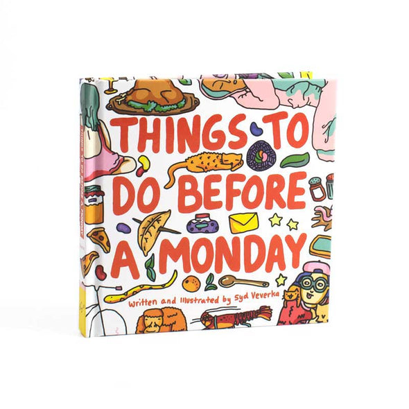Things to Do Before a Monday Book side view