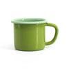 Ultimate outdoor mug in apple and mint green