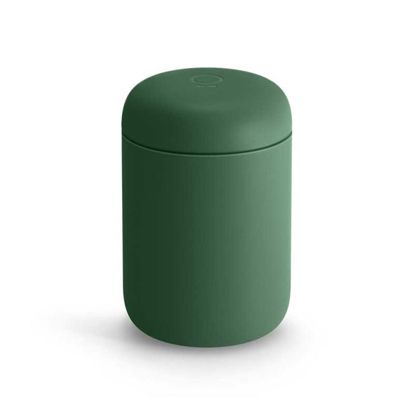 travel coffee mug in cargo green