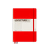 High-quality blank notebook in red