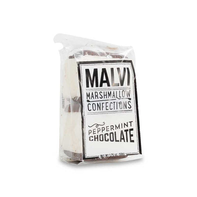 Fun package of two peppermint marshmallow and dark chocolate cookie S’mores