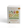 Organic, caffeine-free tea sachets with the flavors of chamomile, citrus and mint