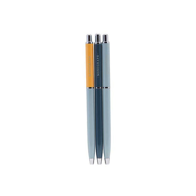 Pack of three high quality ballpoint pens