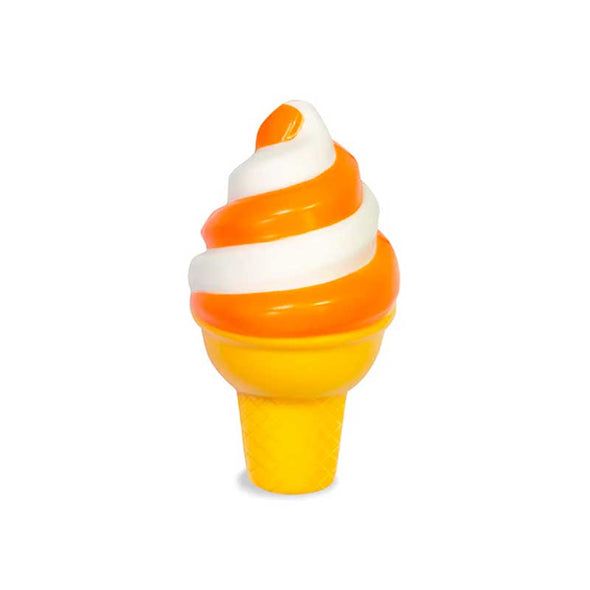 Cute stress ball shaped like a soft-serve ice cream cone