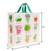 Specs for Proud Plant Mom large tote bag