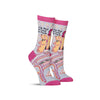 Funny women’s dog socks that say, “My dog is cool as f*ck”