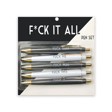 Inappropriate Sayings of the Week Pens 