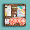 Thoughtful, curated gift box from Goodly with skin care and bath goods, scented candle and more