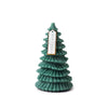 Scented candle shaped like a Christmas tree, size large