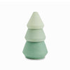 Stackable green ceramic Christmas tree, size large