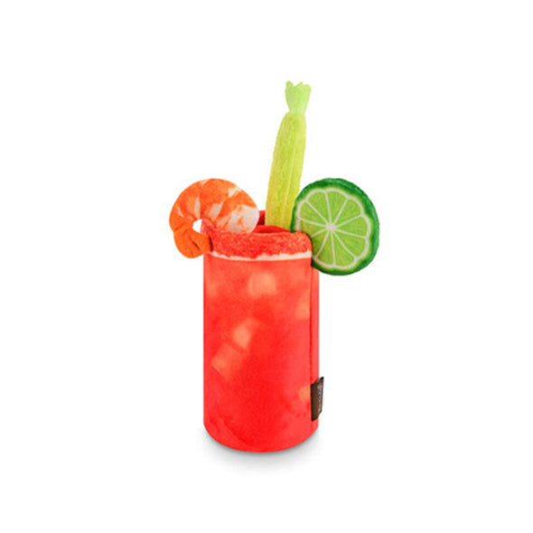Cute interactive dog toy shaped like a Bloody Mary
