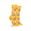 Fun pancake socks for women by Socksmith