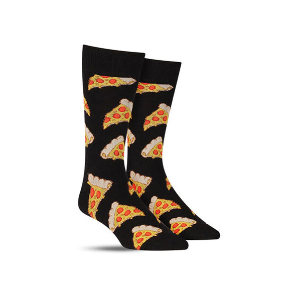 Funny Pizza Socks for Men by Socksmith