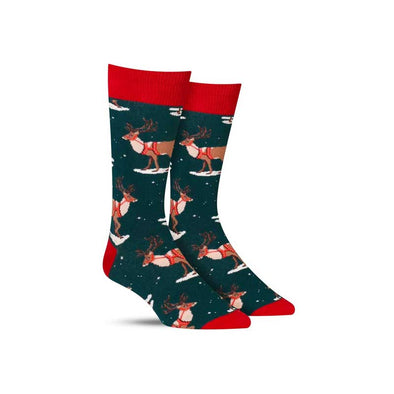 Men’s Christmas reindeer socks