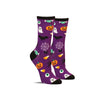 Fun Halloween socks with eyeballs, spiders, ghosts and other spooky creatures